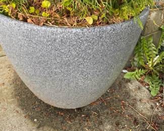 Assortment of Outdoor Decor & Planters