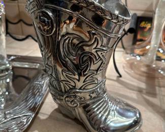 2005 Texas Lone Star Cowboy Boot Vast by Arthur Court