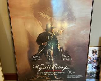 Wyatt Earp Kevin Costner 1994 Movie Poster 