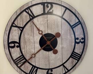 Langford Clock Company Rustic Clock