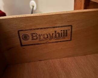 Broyhill Tiger Oak Armoire/Dresser