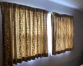 Curtains (Matching Bed Skirt is also available)