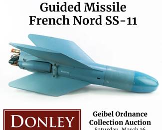 US AGM 22 AT Guided Missile French Nord SS-11