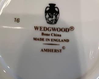Wedgewood Amherst China