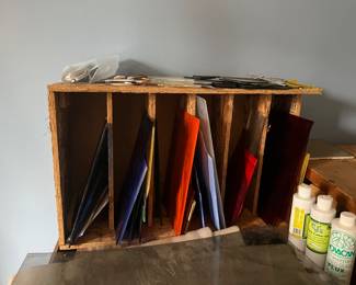Stained glass panels and stained glass supplies