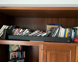 Sound Bar, books