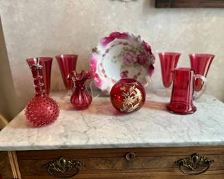 Ruby glass