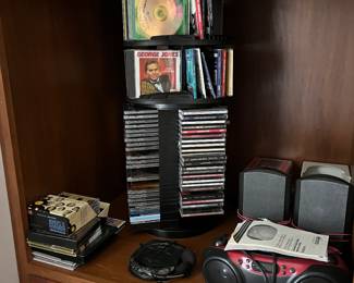 CDs, DVDs, Electronics