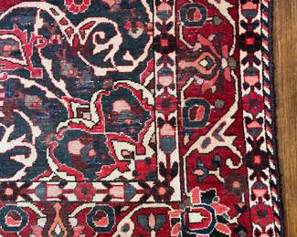 Foyer:  Here is one corner of the rug.  