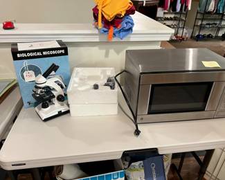 Microscope, Microwave.