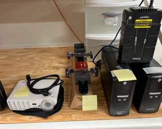 Projector, Table Slider, Backup Power Banks