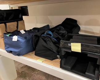 Misc photo cases, Lasolite (Manfrotto) 13' Panoramic Backdrop w/ white and green screen backdrops (SOLD).