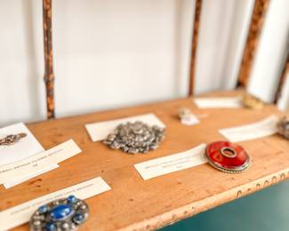 Sterling Silver Brooches