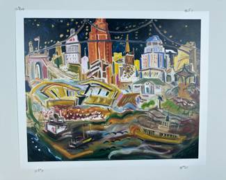 Beverly Erschell "Cincinnati Skyline"