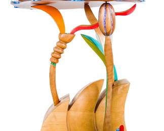 Kathryn Siegel Wooden Sculpture 