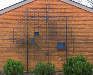 Buecker Ironworks Large Metal Sculpture 