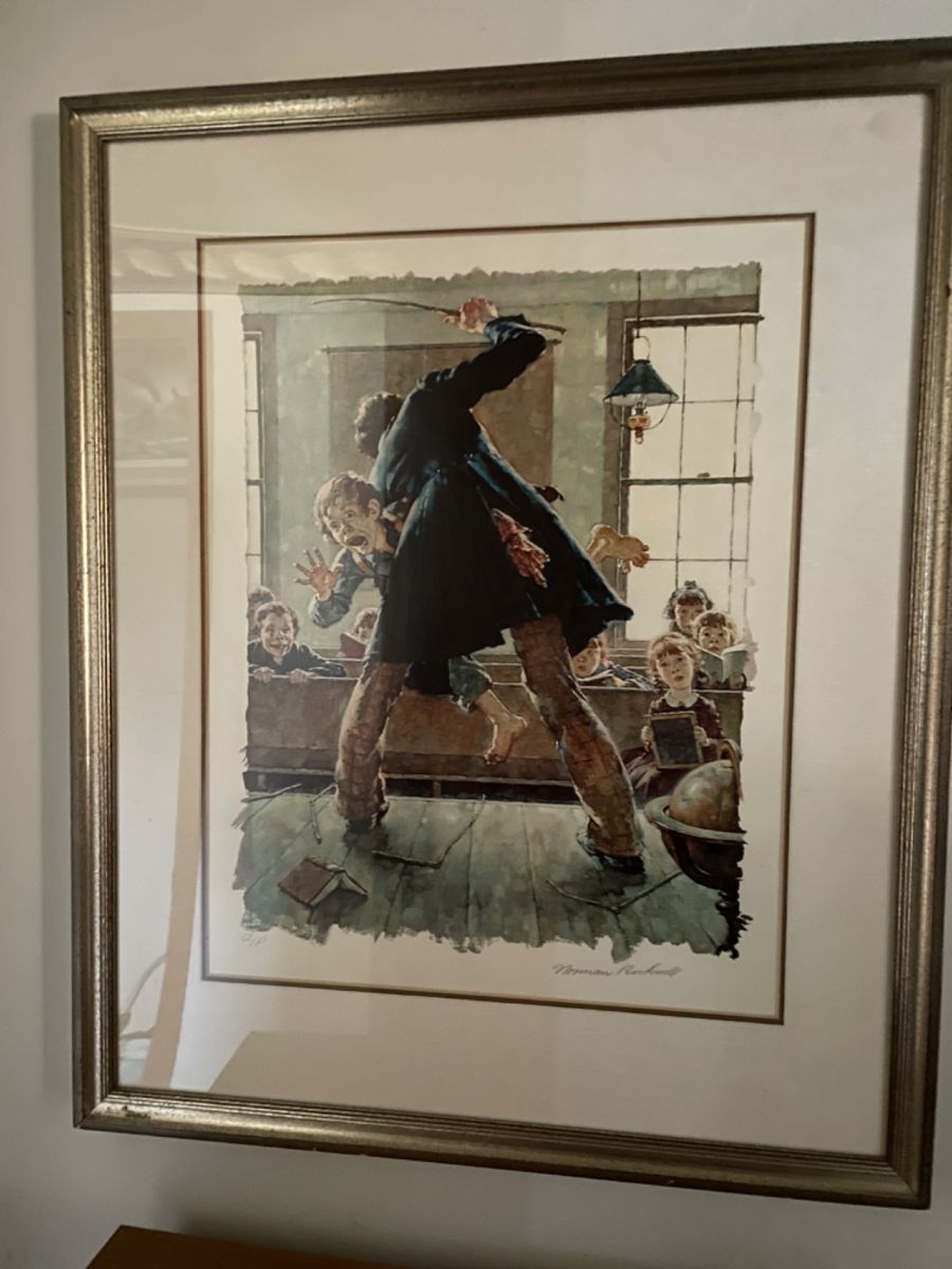 Norman Rockwell signed artist proof