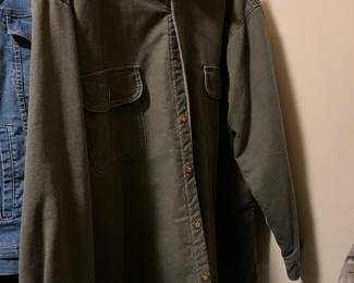 #78	Canvas Olive Green Fur Line Jacket XL	 $20.00 			
