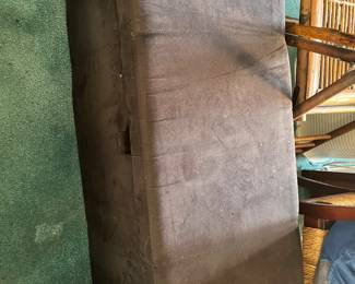 #63	Cabinet	Brown Microfiber Trunk with Sliding Tray 35x15x18	 $30.00 			
