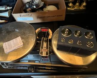 #89	Misc.	Ohaus Harvard Trip Balance with Weights	 $50.00 			
