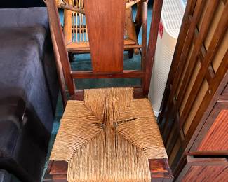 #64	Chair	Odd Dining Chair with Woven Seat	 $25.00 			
