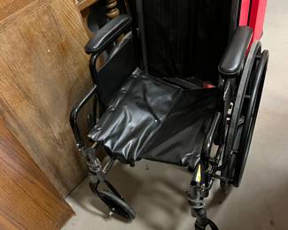 #104	Chair	Drive wheelchair. Seat width 15in.  	 $30.00 			
