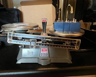 #89	Misc.	Ohaus Harvard Trip Balance with Weights	 $50.00 			
