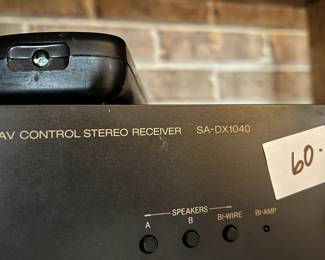 #254	Technics Stereo Receiver Model SADX1040	 $60.00 
