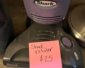 #189	Appliance	Shark Vacuum	 $25.00 			

