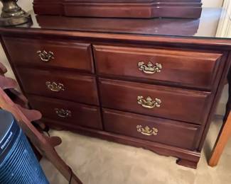 #181	Cabinet	Cabinet, six drawers, protective top.  44x18x30	 $125.00 			
