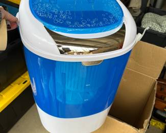 #110	Garage	Portable camping washing machine, Costway. Used. Model EP24428	 $65.00 

