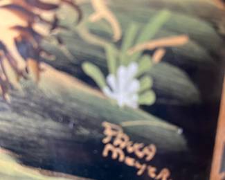 #1  Hand Painted Signed by PaulaMeyer - Very Heavy	 $950.00 
