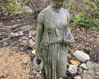 #231	Concrete Lady w/Pitcher - 40" Tall - You Move - No help from us	 $120.00 

