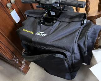 #106	Garage	Igo motorized scooter   Pride.  	 $500.00 			
