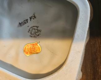 Lefton Pair of Diamond Ceramics