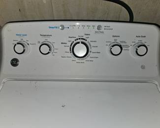 GE Built 2022 Washer Controls 
