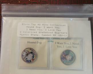 Collectible Elvis Presley Quarters