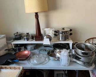 ALL kinds of POTS and PANS Shape and sizes!!!!