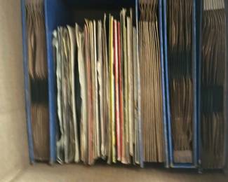 Vinyls and 45's