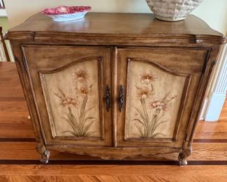 2 door floral chest