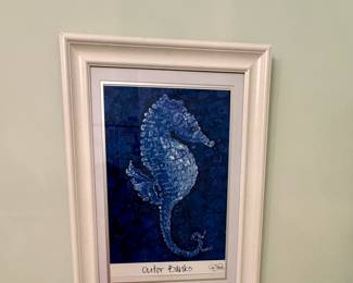 Seahorse artwork