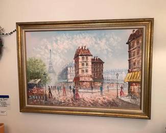 Parisian Street Scene