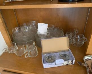 Vintage dessert and coffee plates