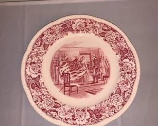 Washington Flag Plate