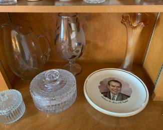 Glassware, Vases and Pitchers