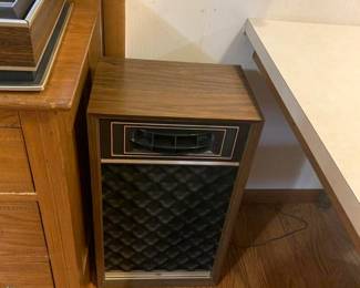 Pair of Speakers with turntable