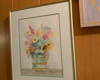 Flower watercolor Bouquet Picture