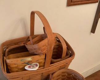 Assorted Longaberger Baskets