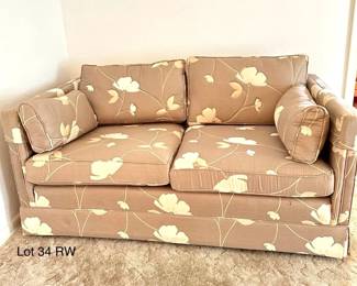 TV O MATIC Floral Sofa Couch Two Seater