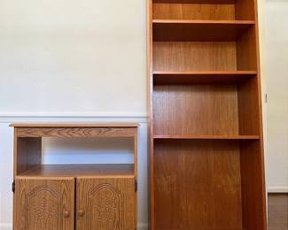 Bookcase 2Door Table Stand